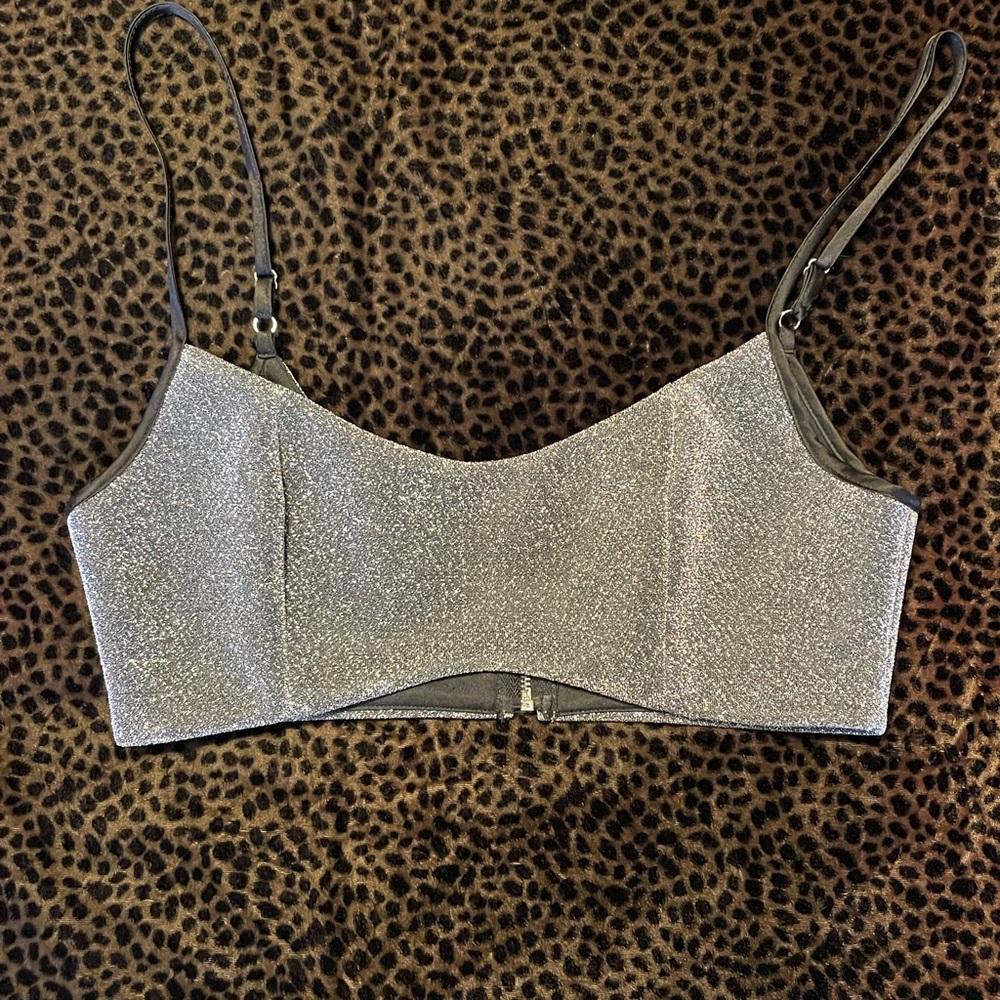 Tiger Mist Glitter Bralette